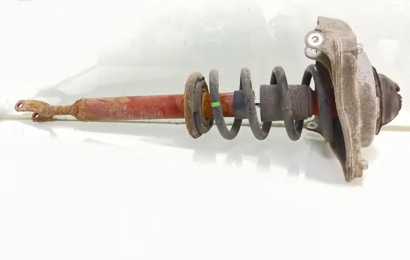 Audi A6 S6 C6 4F Front shock absorber with coil spring 4F0412383