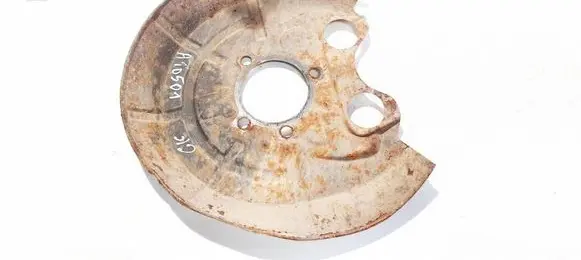 Opel Vectra C Rear brake disc plate dust cover 