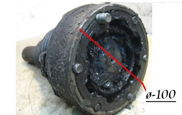 Volkswagen Golf III Driveshaft inner CV joint 4A0407363