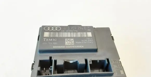 Audi A6 S6 C6 4F Door control unit/module 4F0959794E 4F0910795E