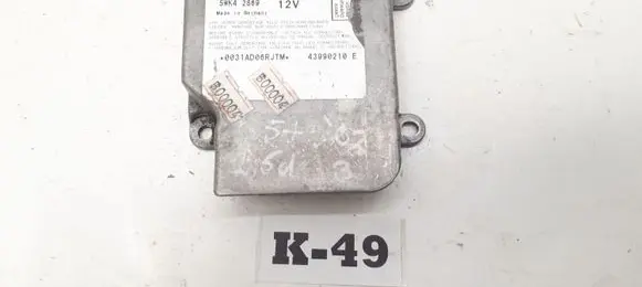 Volkswagen PASSAT B5.5 Airbag control unit/module 6Q0909605B 43990210E 5WK42869