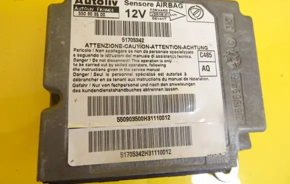 Fiat Doblo Airbag control unit/module 550903500