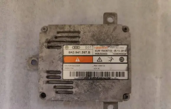 Audi A6 S6 C7 4G Headlight ballast module Xenon 8K0941597B 8000S90H 8169176078