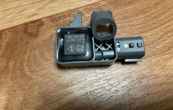 Airbag deployment crash/impact sensor