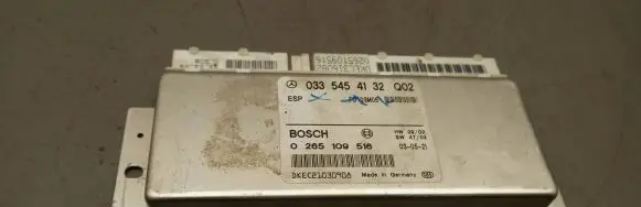 Mercedes-Benz E W211 ESP (stability system) control unit 0335454132 0265109516 DKEC21030908