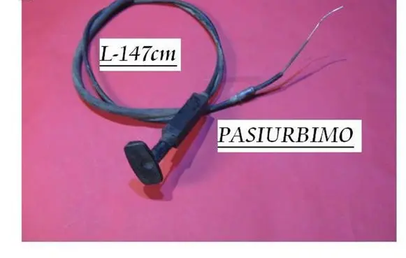 Volkswagen PASSAT B2 Throttle cable 191711503A