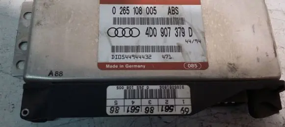 Audi A4 S4 B5 8D ABS control unit/module 4D0907379D 0265108005