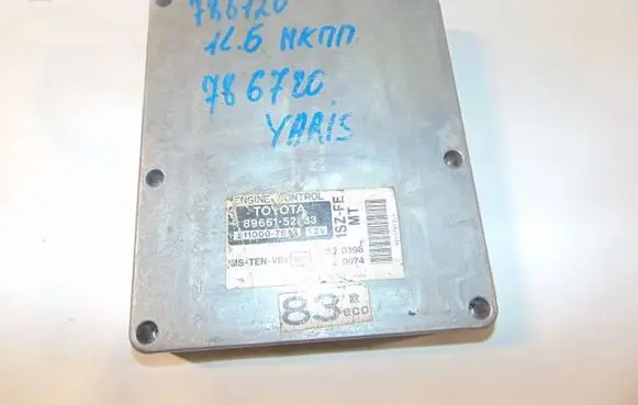 Toyota Yaris Engine control unit/module 8966152833 2110007613