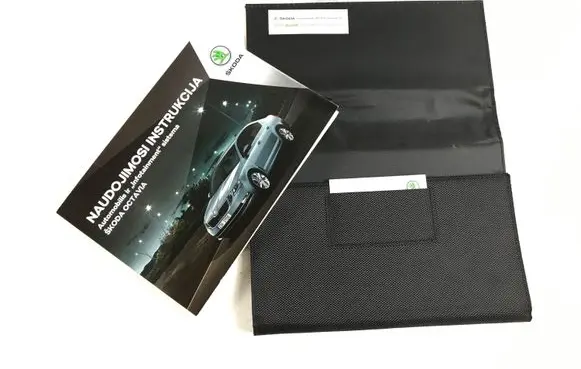 Skoda Octavia Mk3 (5E) Owners service history hand book 5E0012767AN