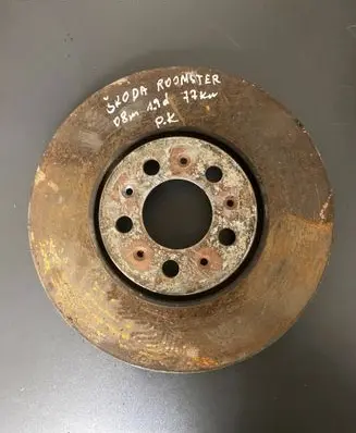 Skoda Roomster (5J) Front brake disc 1J0615301R