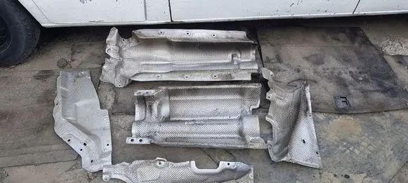 BMW 7 E65 E66 Exhaust heat shield