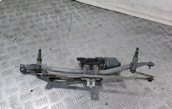 Front wiper linkage