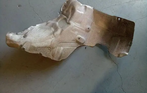 Mercedes-Benz CLS C257 Exhaust heat shield A2136823200