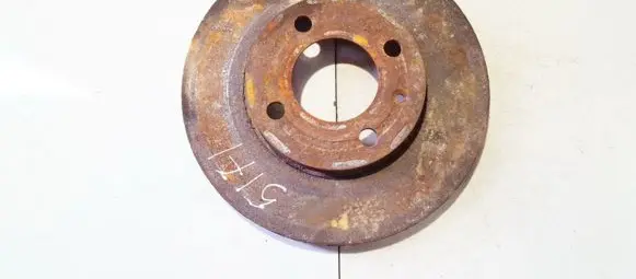 Volkswagen Polo III 6N 6N2 6NF Front brake disc ventiliuojamas