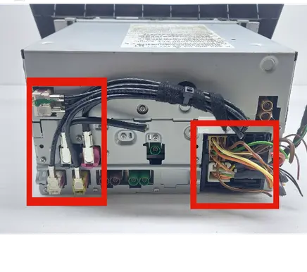 Mercedes-Benz C W204 Sound system wiring loom A0015456930 115341353A