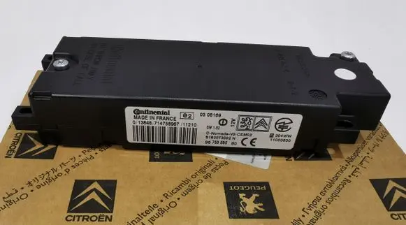 Citroen C3 Bluetooth control unit module 1607242180