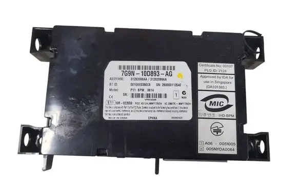 Jaguar XF X250 Bluetooth control unit module 7G9N10D893AG 31282098AA 31282099AA