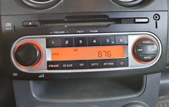 Mitsubishi Colt CZ3 Radio/CD/DVD/GPS head unit MZ314167 IMPRK1380710