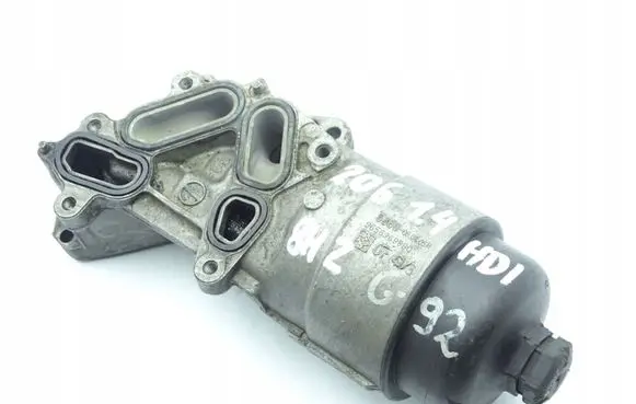 Peugeot 206 Oil filter mounting bracket 9656969880