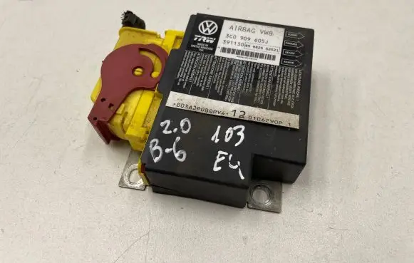 Volkswagen PASSAT B6 Airbag control unit/module 3C0909605J 09H029S2521 391130