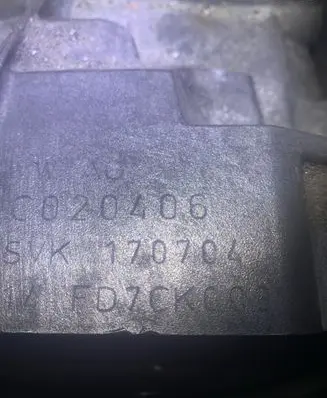 Audi A4 S4 B9 Automatic gearbox C020406