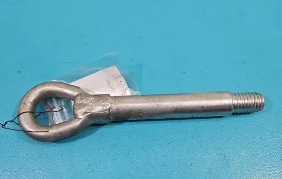 Towing hook eye