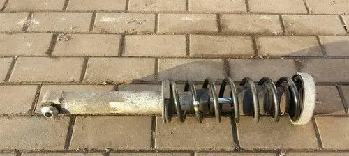 BMW 7 E65 E66 Rear shock absorber with coil spring 33526758095