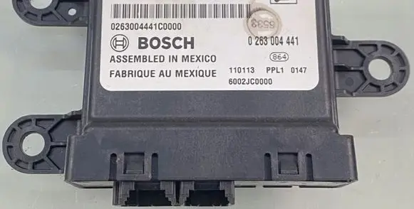 Opel Astra J Trunk lid opening control unit 
