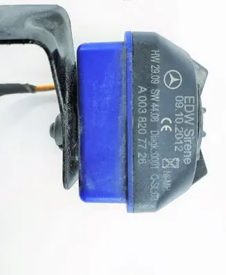 Mercedes-Benz B W246 W242 Alarm system siren 0038207726 A0038207726