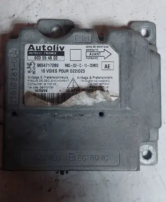 Peugeot 407 Engine control unit/module 9654717280 603554600
