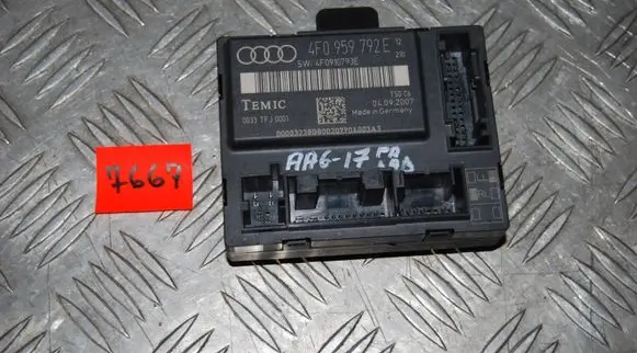 Audi A6 S6 C6 4F Door control unit/module 4F0959792E