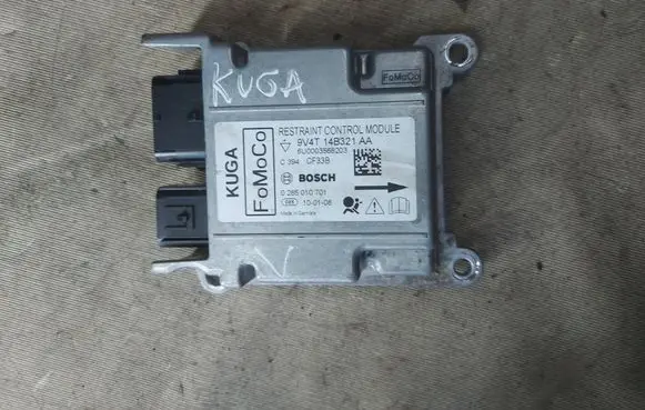 Ford Kuga I Airbag control unit/module 9V4T14B321AA 0285010701 6U0003568203