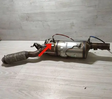 Dacia Duster II Catalyst/FAP/DPF particulate filter 208023544R 7747304 20900020196488
