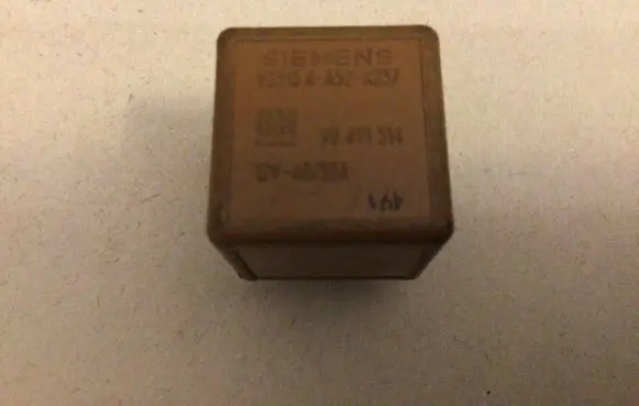 Opel Zafira A Other relay 90491314 V23134A52X237