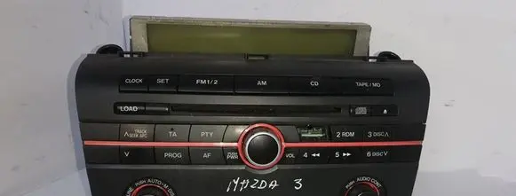 Mazda 3 I Radio/CD/DVD/GPS head unit 14789910 BP4L669S0A