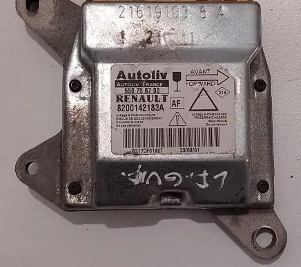 Renault Laguna II Airbag control unit/module 21619087 16191036 550758700
