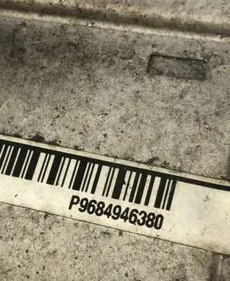 Peugeot 508 Intercooler radiator 9684946380