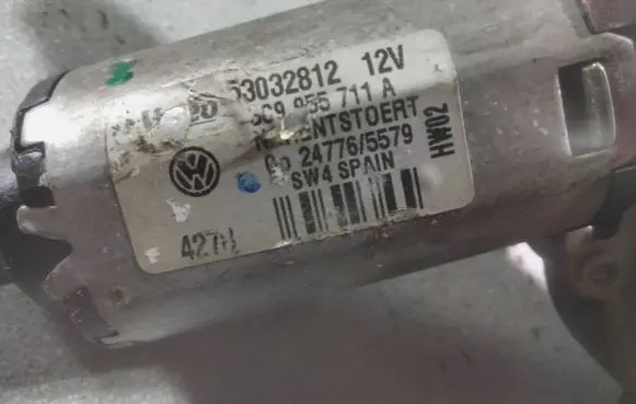 Volkswagen PASSAT B6 Rear window wiper motor 3C9955711A 53032812 247765579