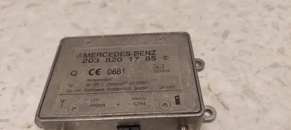 Mercedes-Benz S W220 Antenna control unit 2038201785