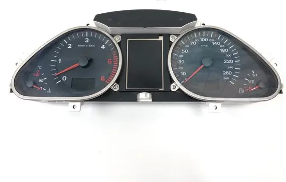 Audi A6 S6 C6 4F Speedometer (instrument cluster) 4F0920931F 4F0910930A