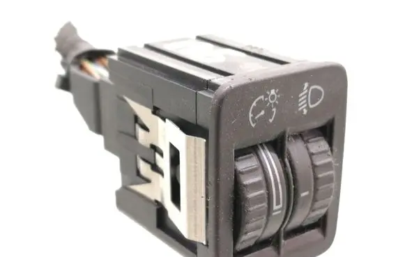 Headlight level height control switch