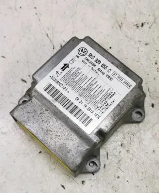 Volkswagen Golf Plus Airbag control unit/module 5K0959655C 5WK44156