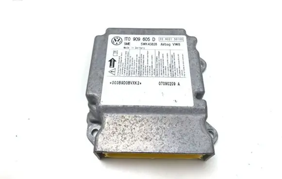 Volkswagen Touran I Airbag control unit/module 1T0909605D 5WK43828 02H021S0100