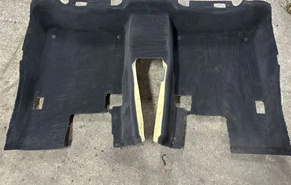 Mercedes-Benz S W222 Rear floor carpet liner A2226800041