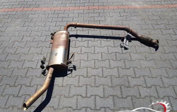 Fiat Ducato Rear muffler/silencer tail pipe 1379598080