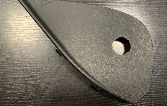 Dashboard side end trim