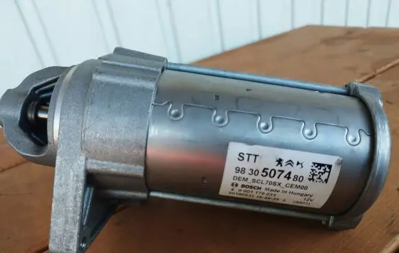 Peugeot 508 II Starter motor 9830507480
