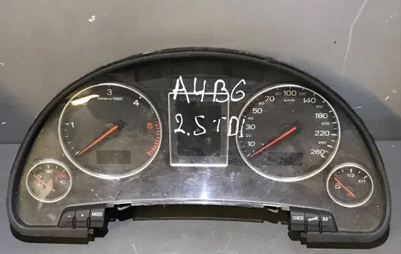 Audi A4 S4 B6 8E 8H Speedometer (instrument cluster) 8E0920900E 7J03460120