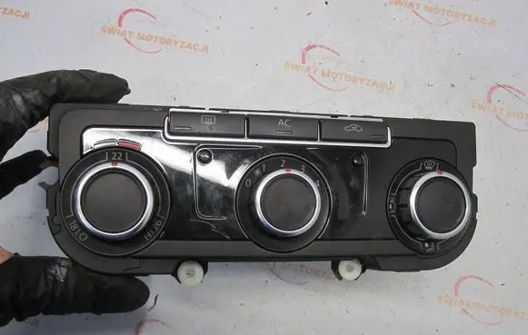 Volkswagen Golf VI Climate control unit 3C8907336ZJU