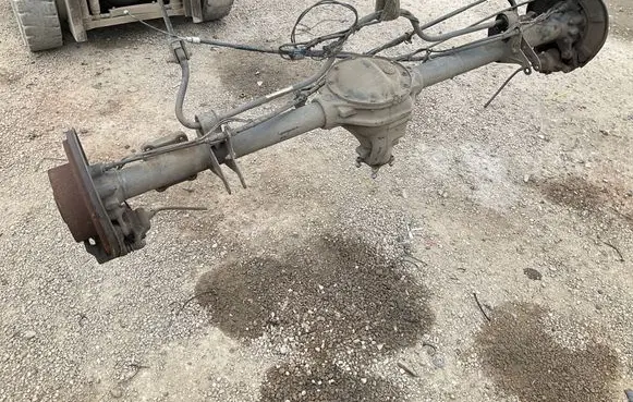 Rear axle beam